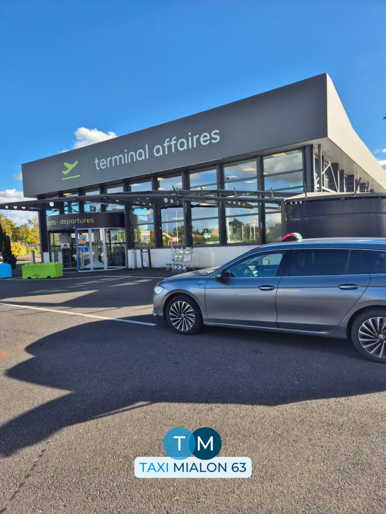 Taxi aéroport Clermont-Ferrand - Terminal affaires - Service de transport taxi